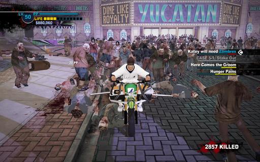 Dead Rising 2 - Комбооружия. Часть 2 (тут тоже много трафика)